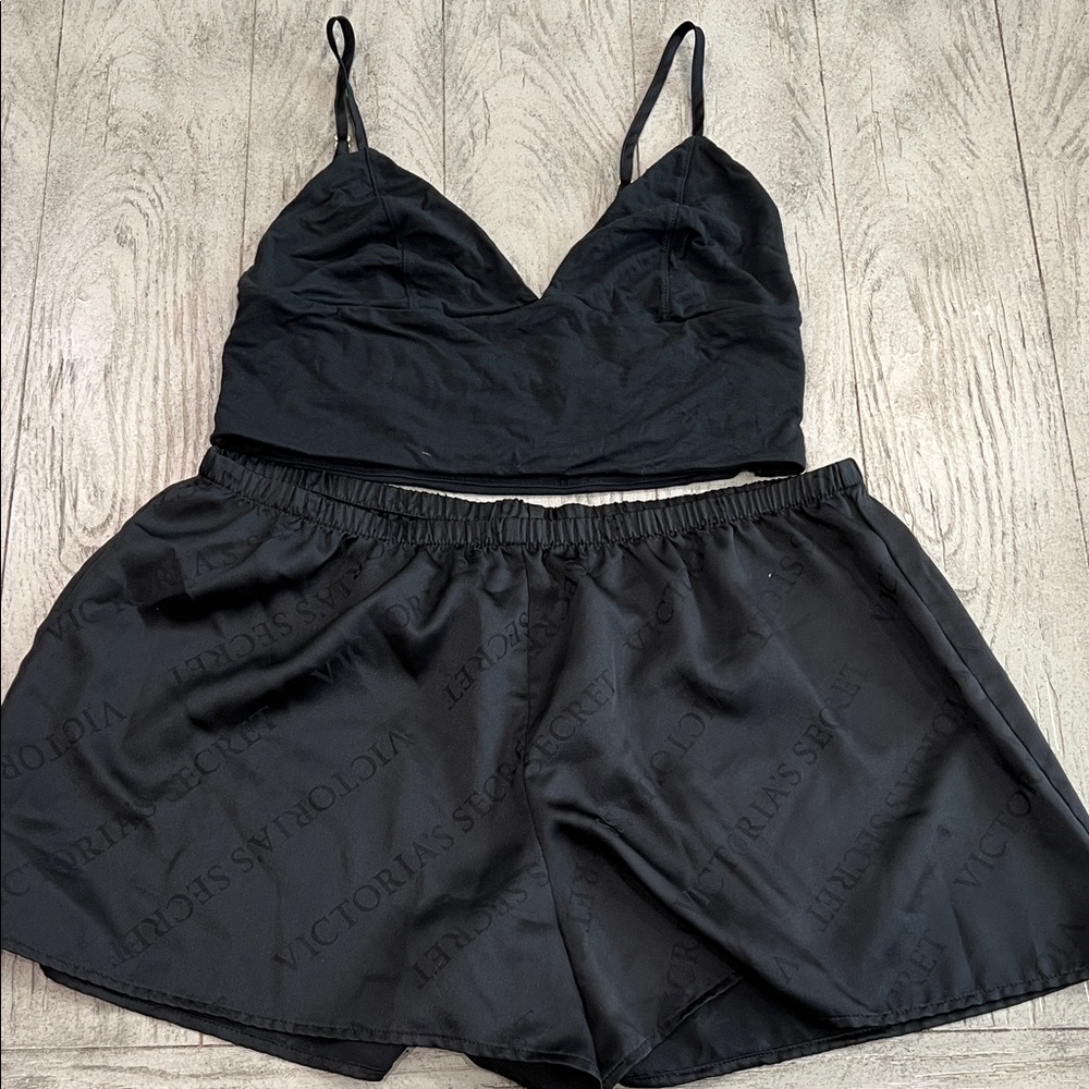 Victoria's Secret Black Pajama Set